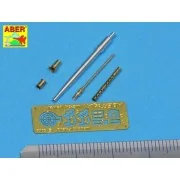 Barrels KwK.30 & MG 34, 1/35 - Aber Models 35 L-106N Barrels KwK.30 & MG 34, 1/35 - Aber Models 35 L-106N