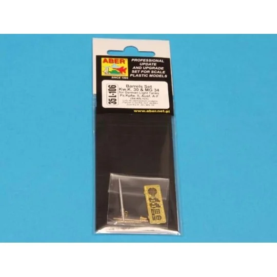 Barrels KwK.30 & MG 34 - Aber Models 35 L-106N