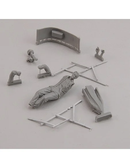 German soldier who sleeps-WWII, 1/35 - Royal Model RM852