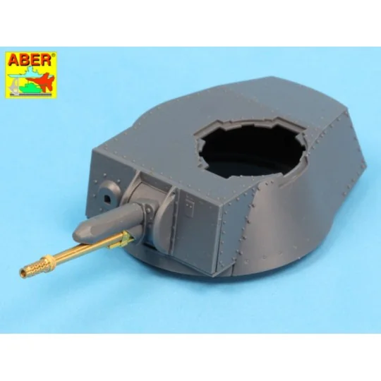 3, 7cm KwK.34(t) or vz. 34 barrel for Pz.35(t) tank, 1/35 - Aber Mo...