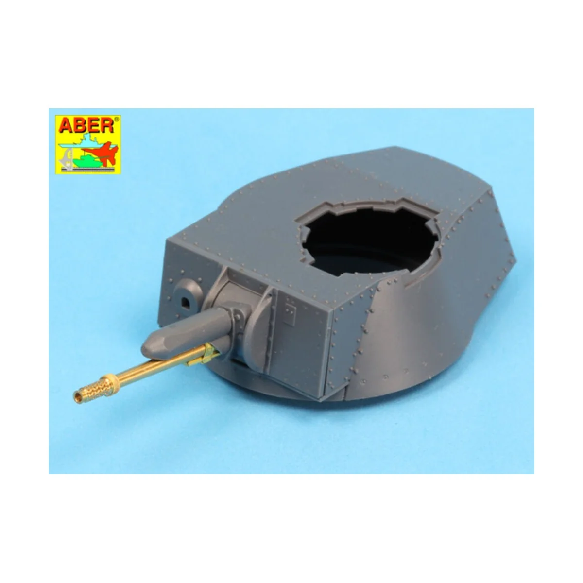 3, 7cm KwK.34(t) or vz. 34 barrel for Pz.35(t) tank, 1/35 - Aber Mo...