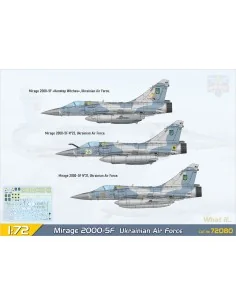 Mirage 2000-5F jet fighter (in ZSU service), 1/72 - ModelSvit MSVIT... 2