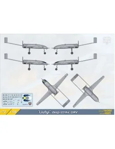 An-196 Liutyi deep-strike UAV (1/72), 1/72 - ModelSvit MSVIT72082 2