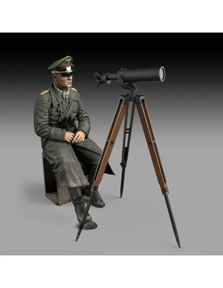 [NO_DESC] Erwin Rommel with tripod telescope (75mm) - Royal Model R...