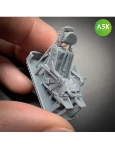 F-84F Thunderstreak ejection seat with seat belts, 1/48 - Art Scale... 2