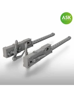 A6M Zero machine guns Type 97 7.7mm, 2 pc. - ASK 3D Print, 1/48 - A... 2