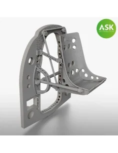 A6M Bulkhead with Seat in MIDDLE position - ASK 3D Print for Tamiya...