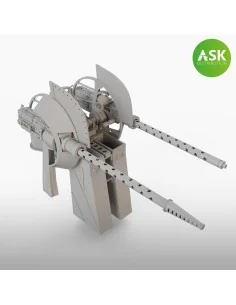 B-25 Mitchell Top Dorsal turret - gun set for HK Model, 1/48 - Art ... 2