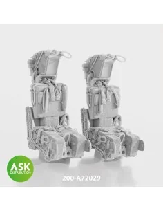 GRU7A ejection seats with seat belts 2 pcs, rec. for F-14A/B late -...