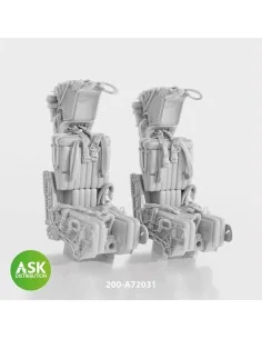 GRU7A ejection seats with seat belts 2 pcs, rec. for F-14A/B Early ...