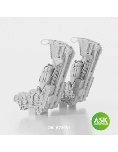 GRU7A ejection seats with seat belts 2 pcs, rec. for F-14A/B Early ... 2