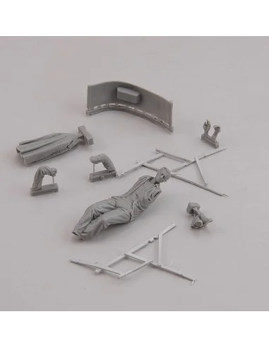 U.S. soldier who sleeps - WWII, 1/35 - Royal Model RM871