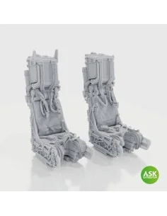 SJU-17 Ejection Seats for F-14D - with seat belts (2pcs) for Trumpe...