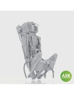 Ejection Seat - M.B Mk.2E with seat belts, with survival pack for R... 2