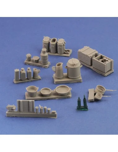 German field kitchen accessories, 1/35 - Royal Model RM875