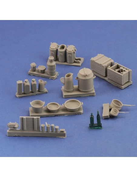 German field kitchen accessories, 1/35 - Royal Model RM875