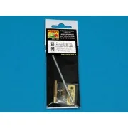 Barrel for 17pdr A/T Gun with ball muzzle brake - Aber Models 35 L-113