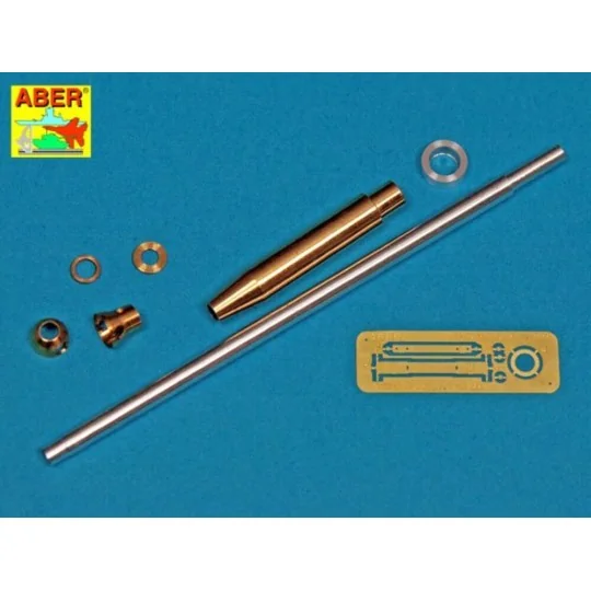 Barrel for 17pdr A/T Gun with ball muzzle brake, 1/35 - Aber Models...