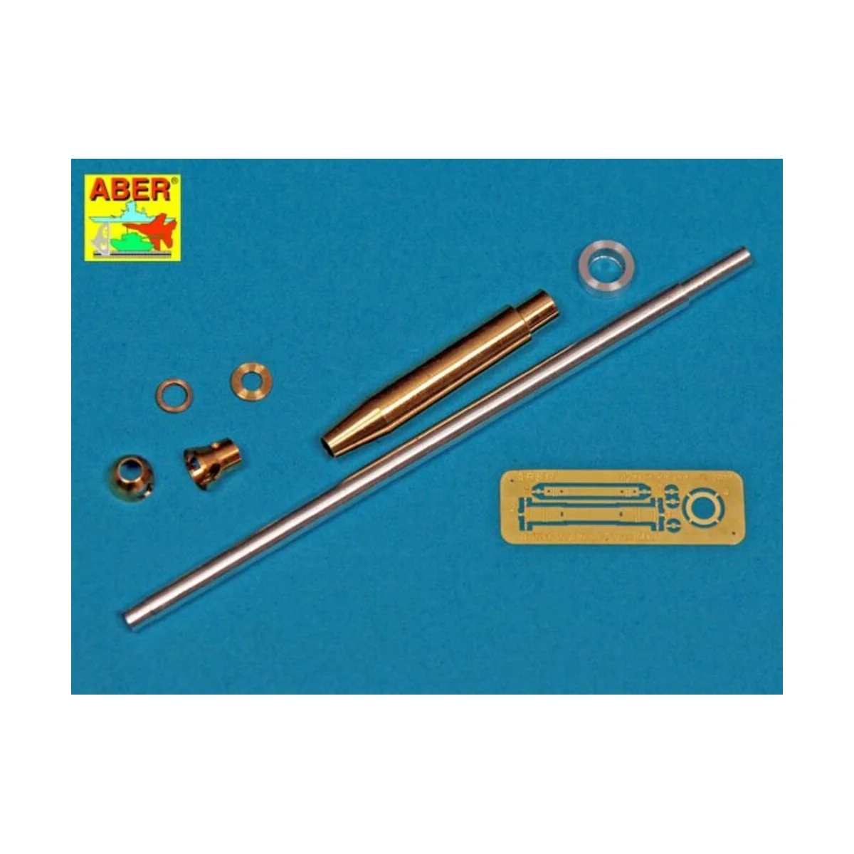 Barrel for 17pdr A/T Gun with ball muzzle brake, 1/35 - Aber Models...