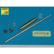Barrel for 17pdr A/T Gun with ball muzzle brake - Aber Models 35 L-113