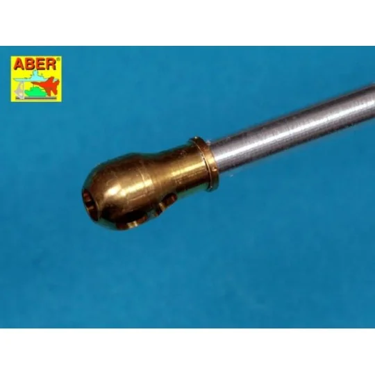 Barrel for 17pdr A/T Gun with ball muzzle brake, 1/35 - Aber Models...