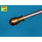 Barrel for 17pdr A/T Gun with ball muzzle brake - Aber Models 35 L-113