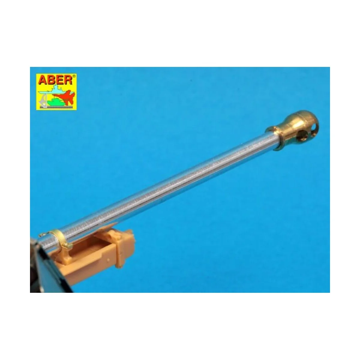 Barrel for 17pdr A/T Gun with ball muzzle brake - Aber Models 35 L-113