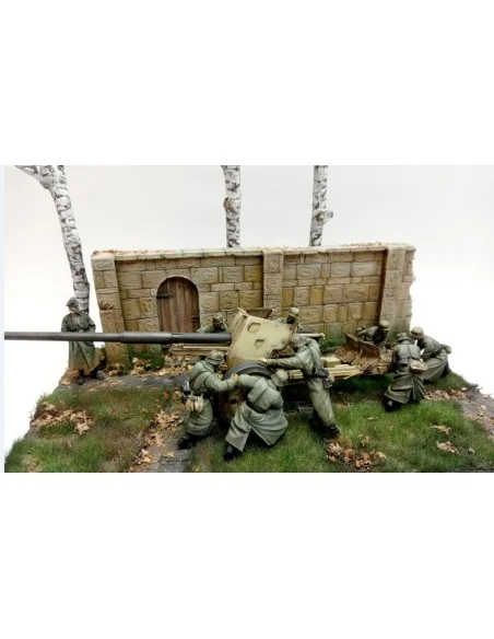 Wall section ruin, 1/35 - Royal Model RM883