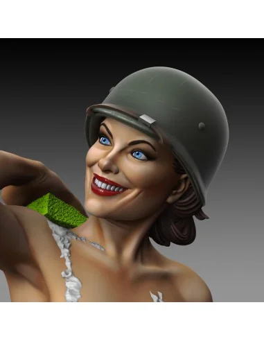 [NO_DESC] Girl taking a bath, 1/35 - Royal Model RM885
