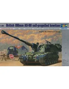 Britische 155 mm AS-90 Selbstfahrlafette, 1/35 - Trumpeter 00324