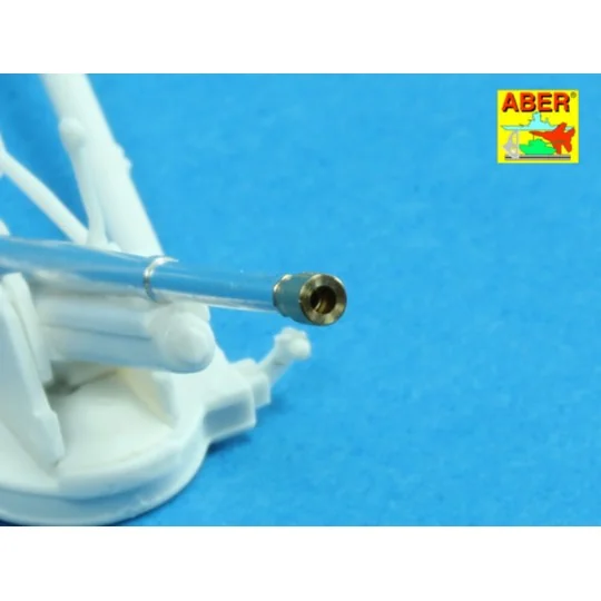 37mm gun barrel for Bofors wz 37cal., 1/35 - Aber Models 35 L-122