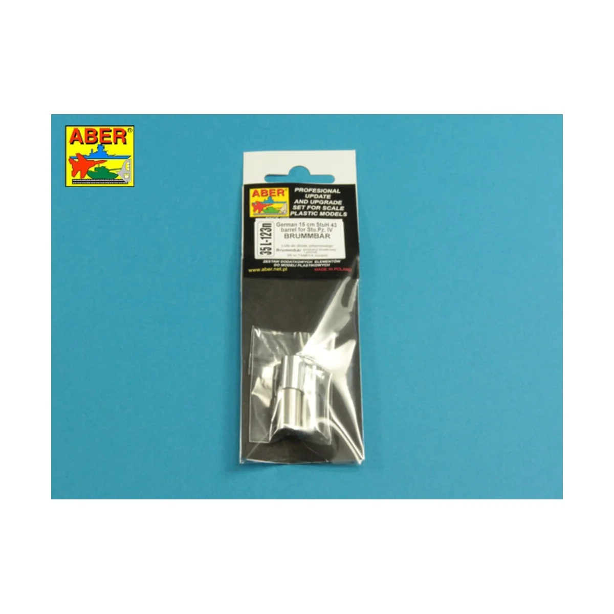 German 15cm StuH 43 Barrel for Stu.Pz. IV BRUMMBAR middle/late, 1/3...