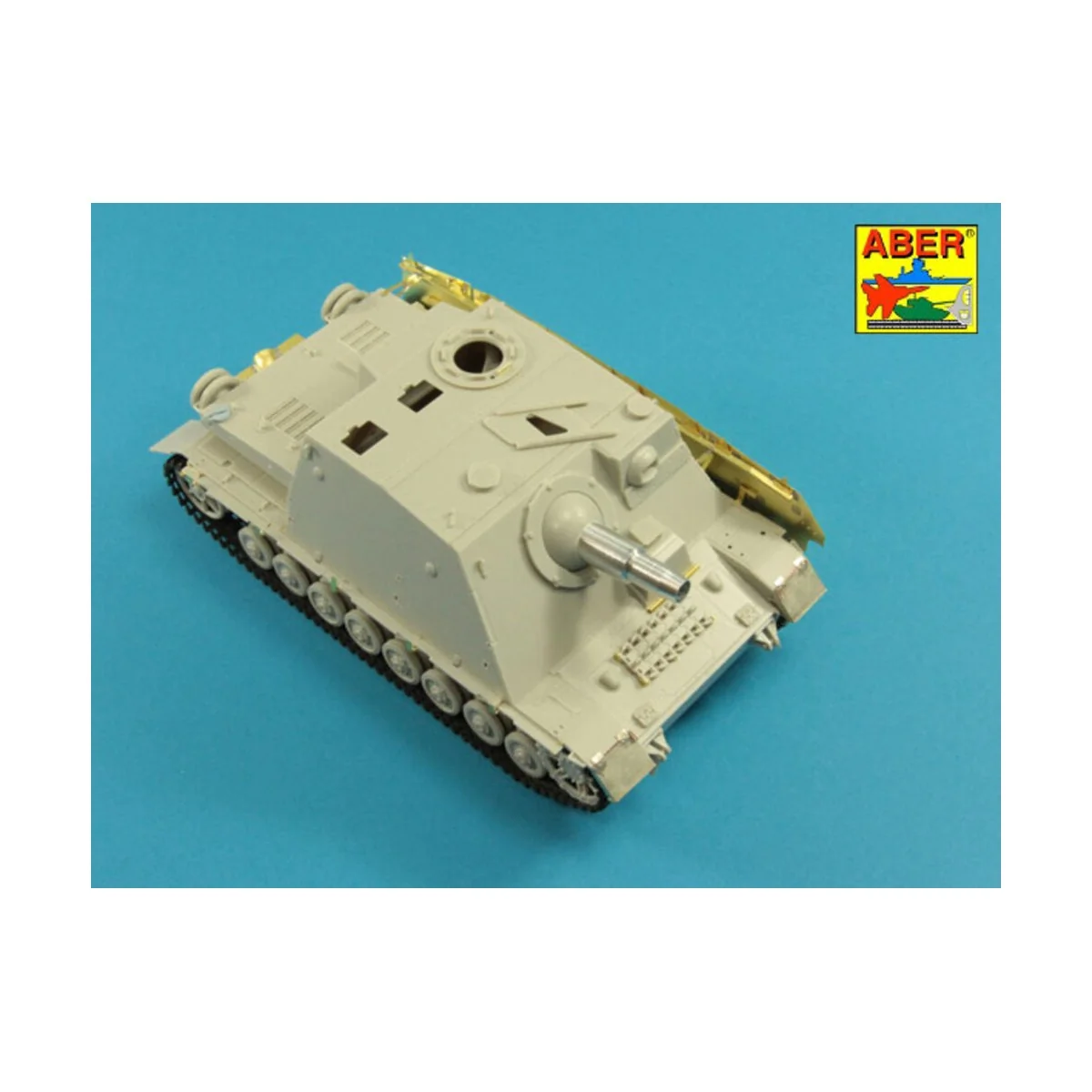 German 15cm StuH 43 Barrel for Stu.Pz. IV BRUMMBAR middle/late, 1/3...