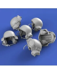 IDF Type 602 CVC helmets set, 1/35 - Royal Model RM890