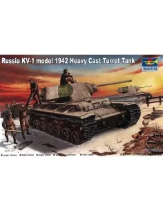 Russland KV-1 (1942) Heavy Gust Turret Tank, 1/35 - Trumpeter 00359