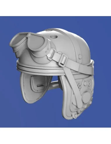 [NO_DESC] U.S. tanker helmets-WWII set, 1/35 - Royal Model RM892
