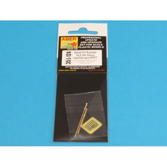 Barrel for Russian KPVT, 1/35 - Aber Models 35 L-124