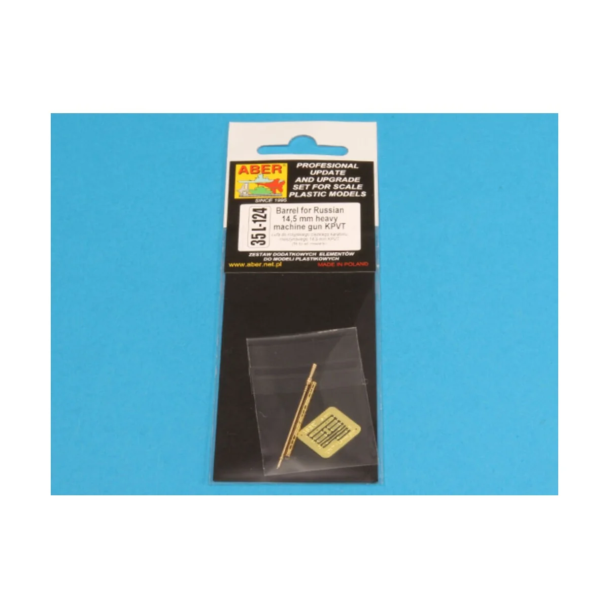 Barrel for Russian KPVT, 1/35 - Aber Models 35 L-124