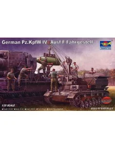 German Pz.Kpfw IV Ausf F Fahrgestell, 1/35 - Trumpeter 00363