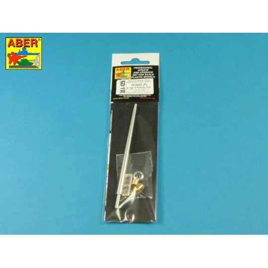 Barrel for VK4502 (P) & Tiger B Porsche-Turm - Aber Models 35 L-125