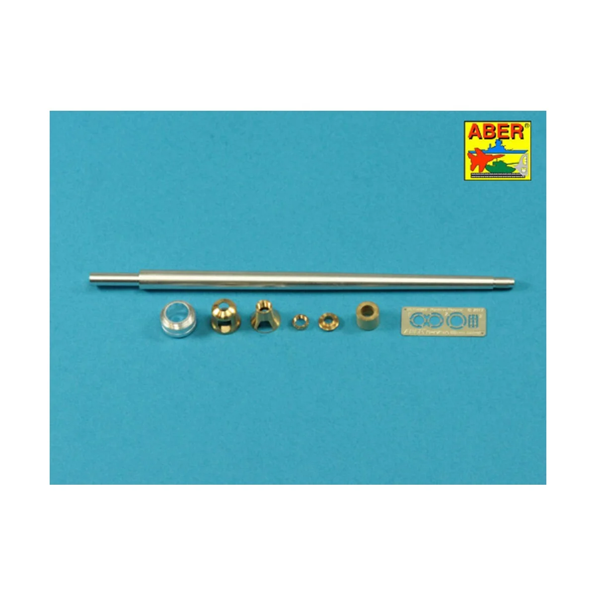 Barrel for VK4502 (P) & Tiger B Porsche-Turm, 1/35 - Aber Models 35...