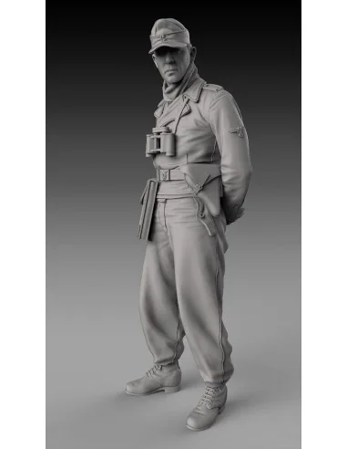 German tanker with arms backward - WWII, 1/72 - Royal Model RM895