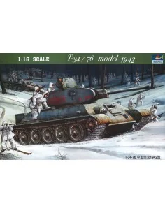T-34/76 Soviet Tank (1942), 1/16 - Trumpeter 00905