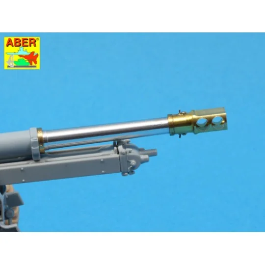 Late barrel MK2 with muzzle brake to British 25 pdr, 1/35 - Aber Mo...