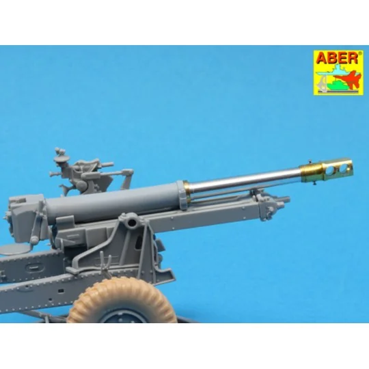Late barrel MK2 with muzzle brake to British 25 pdr, 1/35 - Aber Mo...