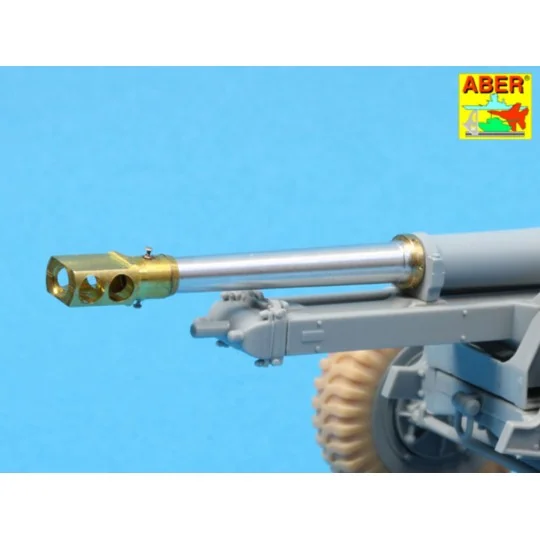 Late barrel MK2 with muzzle brake to British 25 pdr, 1/35 - Aber Mo...