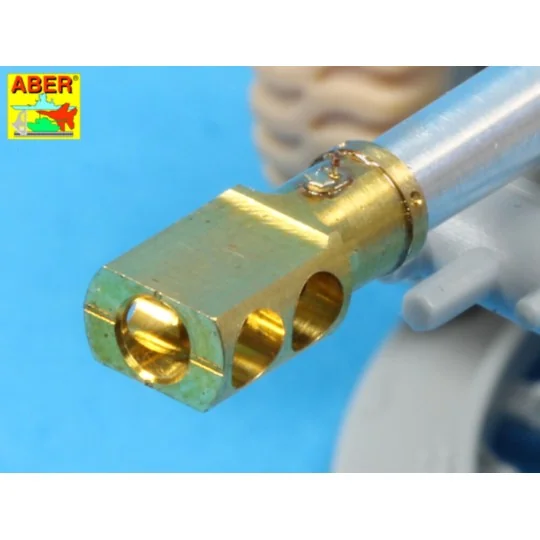 Late barrel MK2 with muzzle brake to British 25 pdr, 1/35 - Aber Mo...