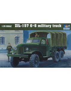 ZIL-157 6x6 Soviet Military Truck, 1/35 - Trumpeter 01001