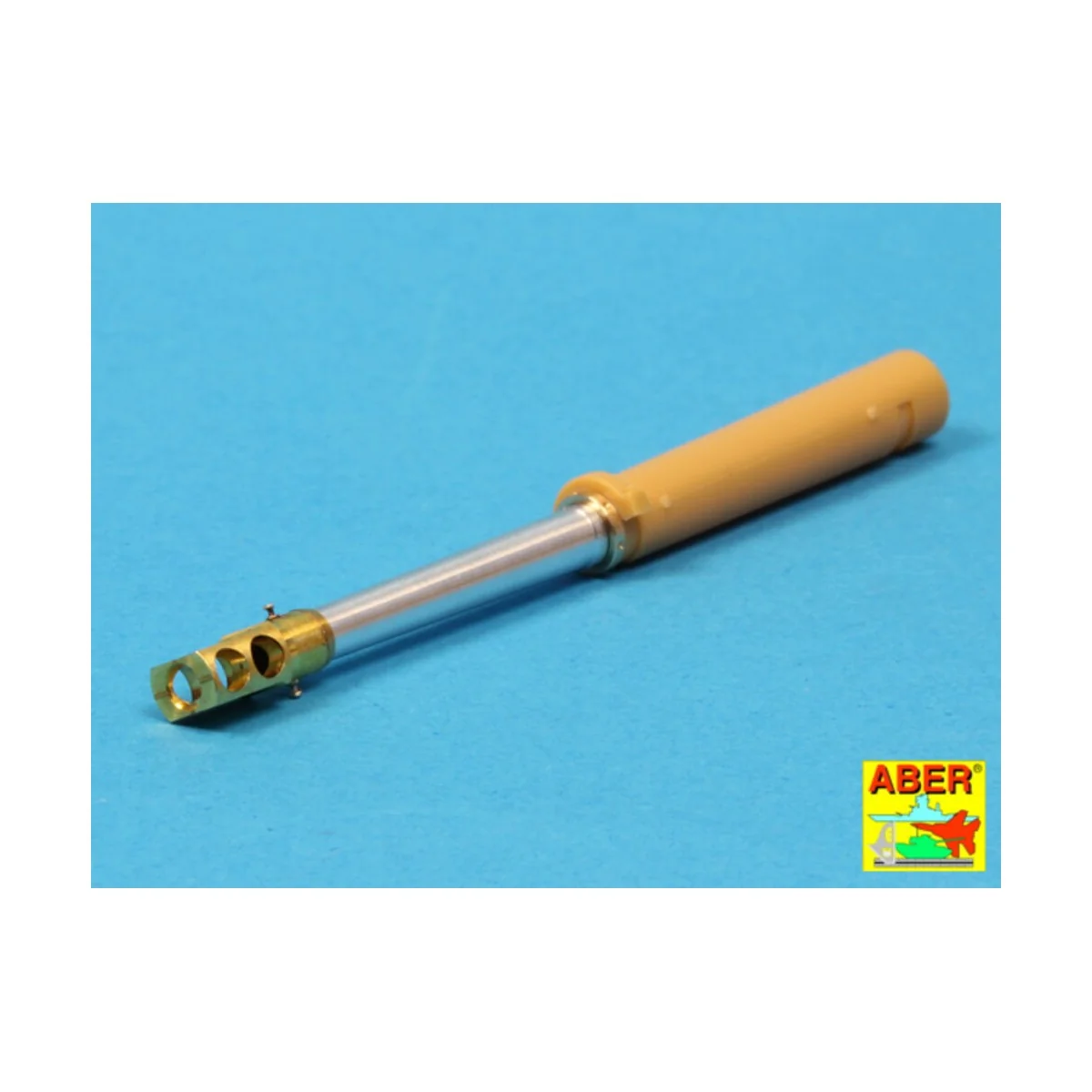 Late barrel MK2 with muzzle brake to British 25 pdr, 1/35 - Aber Mo...