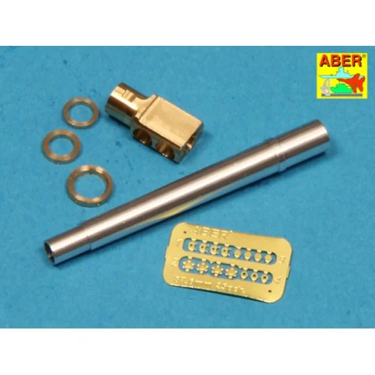 Late barrel MK2 with muzzle brake to British 25 pdr, 1/35 - Aber Mo...